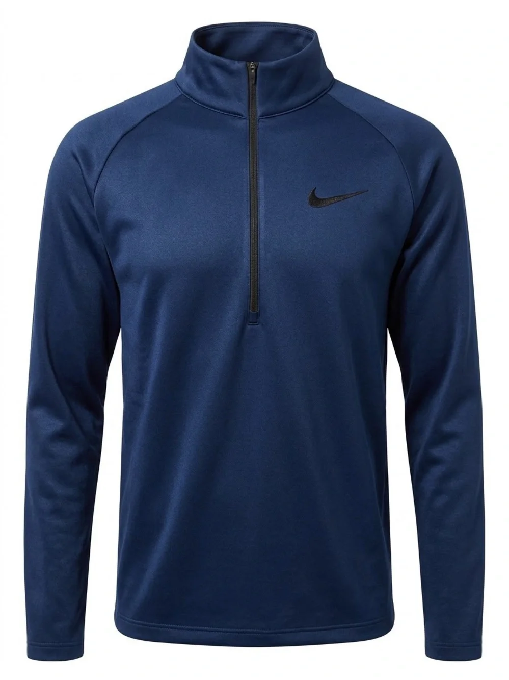 Nike Men's Dark Blue Dry fit Half-Zip Training Jacket